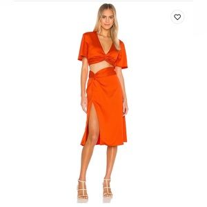 Silva Top by Camila Coelho,size medium in blood orange